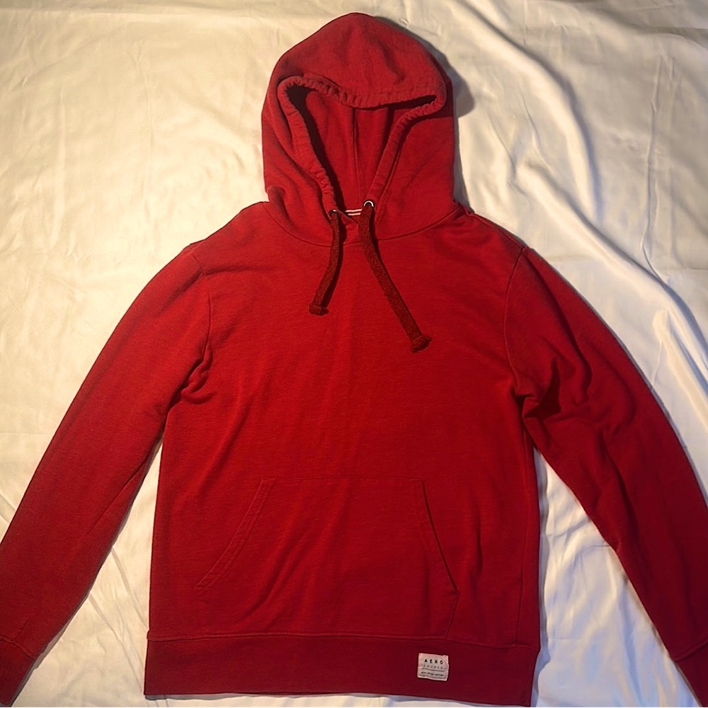 Red Aero Lounge Hoodie
